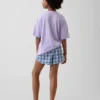 Ensemble pyjama court recyclé pour enfants