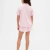 Ensemble pyjama court recyclé pour enfants