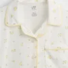 Ensemble pyjama court recyclé pour enfants