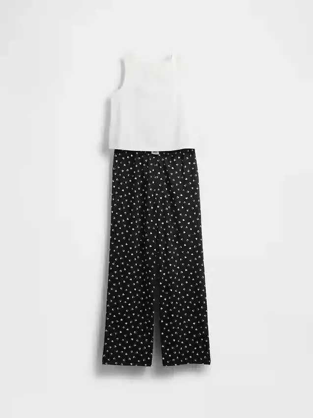 Ensemble pyjama débardeur recyclé pour enfants