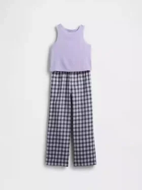 Ensemble pyjama débardeur recyclé pour enfants