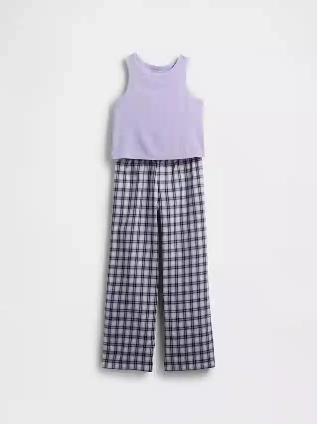 Ensemble pyjama débardeur recyclé pour enfants
