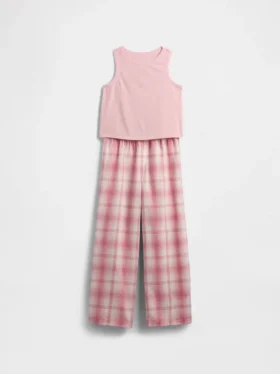 Ensemble pyjama débardeur recyclé pour enfants