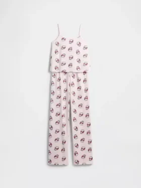 Ensemble pyjama débardeur recyclé Snoopy pour enfants
