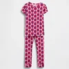 Ensemble pyjama en coton brossé bio « Coccinelle » pour Bébé & Enfant
