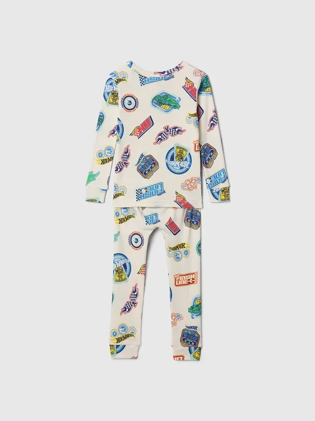 Ensemble pyjama en coton brossé bio Hot Wheels pour Bébé & Enfant