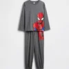Ensemble pyjama jogger Spider-Man pour enfants en tissu recyclé