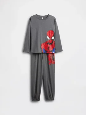 Ensemble pyjama jogger Spider-Man pour enfants en tissu recyclé
