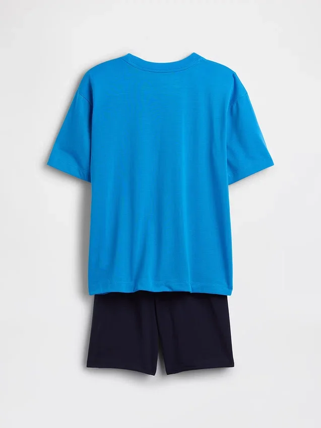 Ensemble pyjama oversize en coton recyclé pour enfant