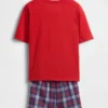 Ensemble pyjama oversize pour enfant en tissu recyclé avec Shorts