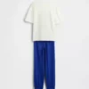 Ensemble pyjama oversize pour enfant Superman avec pantalon de jogging en tissu recyclé