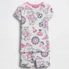 Ensemble pyjama pour Bébé & Enfant en coton brossé bio avec logo ours