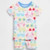 Ensemble pyjama pour Bébé & Enfant en coton brossé bio avec motif « lunettes de soleil »