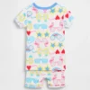 Ensemble pyjama pour Bébé & Enfant en coton brossé bio avec motif « lunettes de soleil »