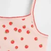 Ensemble pyjama pour enfant en coton brossé bio : caraco et shorts