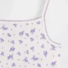 Ensemble pyjama pour enfant en coton brossé bio : caraco et shorts