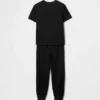 Ensemble pyjama pour enfants avec pantalon de jogging en tissu recyclé