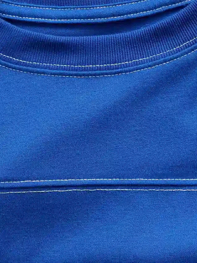 Ensemble pyjama pour enfants en tissu recyclé à blocs de couleur