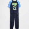 Ensemble pyjama pour enfants Marvel en tissu recyclé