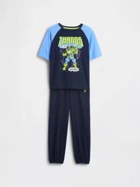 Ensemble pyjama pour enfants Marvel en tissu recyclé
