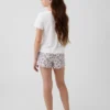 Ensemble pyjama pour enfants Winnie l'ourson en jersey côtelé recyclé avec Shorts