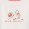 Ensemble pyjama pour enfants Winnie l'ourson en jersey côtelé recyclé avec Shorts