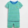 Ensemble pyjama à rayures en coton brossé bio pour Bébé & Enfant