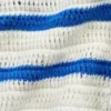 Ensemble rayé en crochet pour bébé