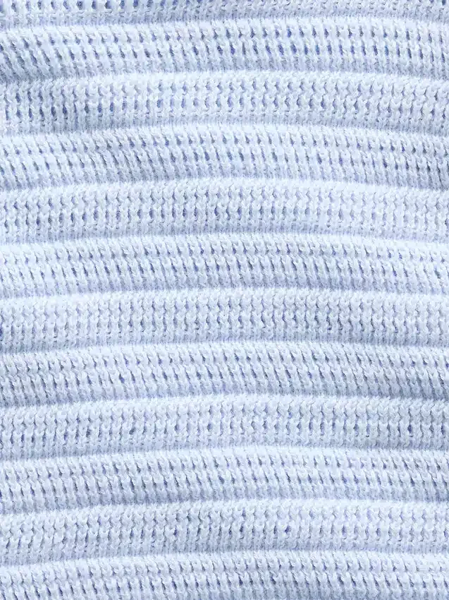 Ensemble rayé en crochet pour bébé
