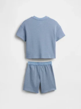 Ensemble à rayures texturées pour Bébé & Enfant