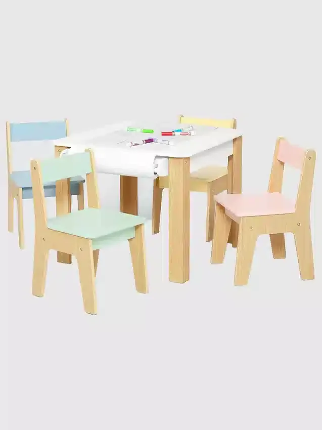 Ensemble table et 4 chaises pour tout-petits