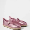 Espadrilles Mary Jane métallisées pour enfants