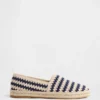 Espadrilles plates au crochet