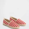 Espadrilles plates au crochet