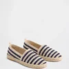 Espadrilles plates au crochet