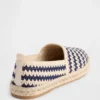 Espadrilles plates au crochet