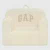 Fauteuil en mousse babyGap en velours côtelé avec logo