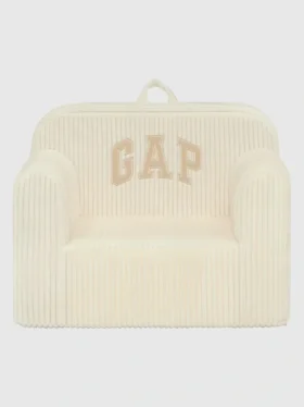 Fauteuil en mousse babyGap en velours côtelé avec logo