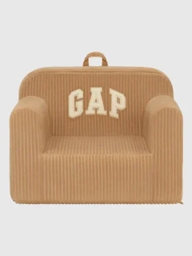 Fauteuil en mousse babyGap en velours côtelé avec logo