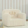 Fauteuil en mousse babyGap en velours côtelé avec logo