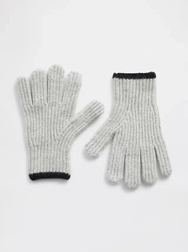 Gants CashSoft à côtes pour enfants