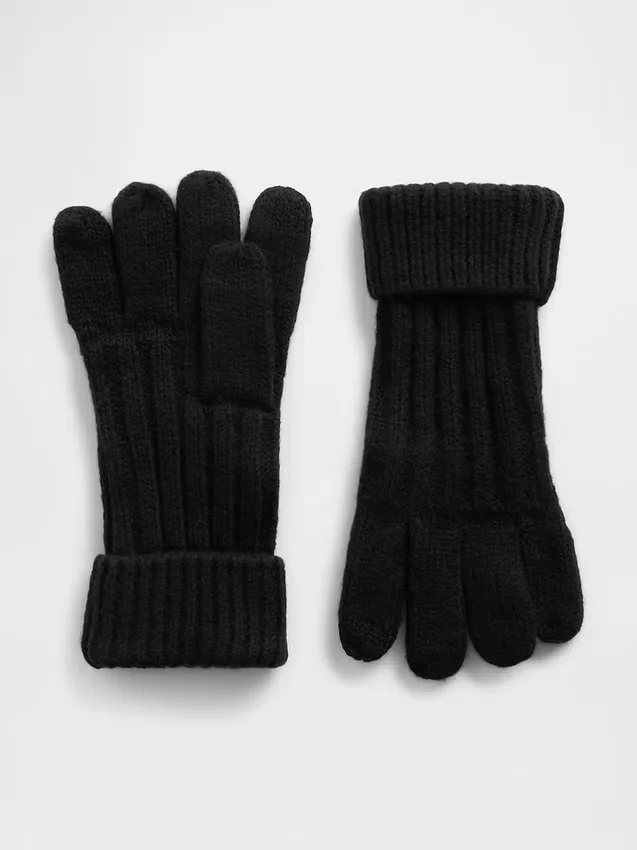 Gants CashSoft à côtes pour enfants