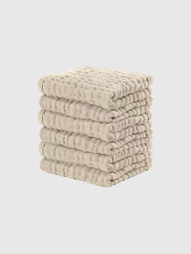 Gants de toilette en mousseline Comfy Cubs