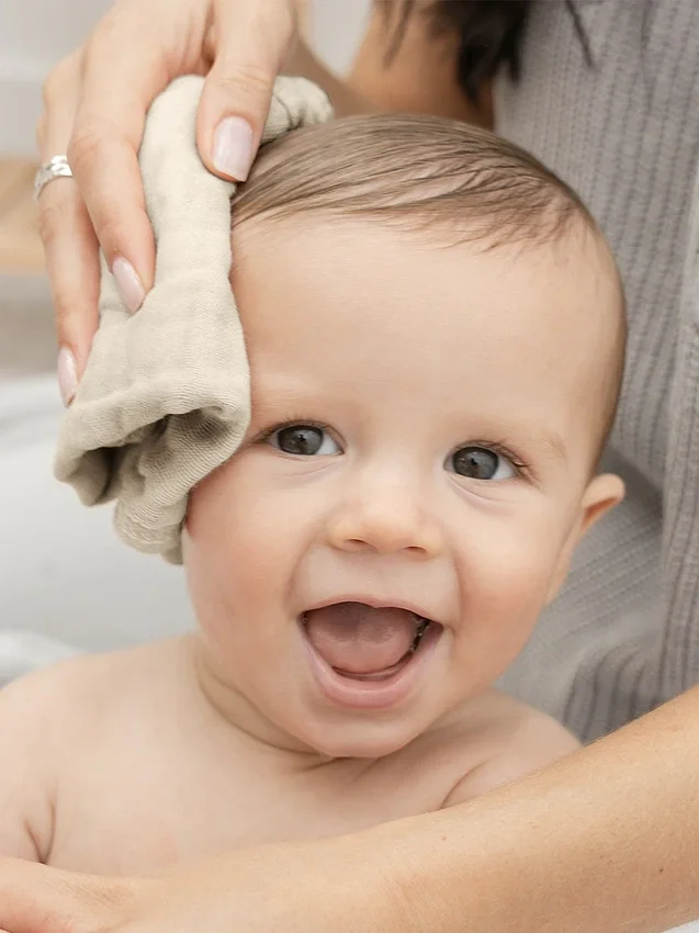 Gants de toilette en mousseline Comfy Cubs