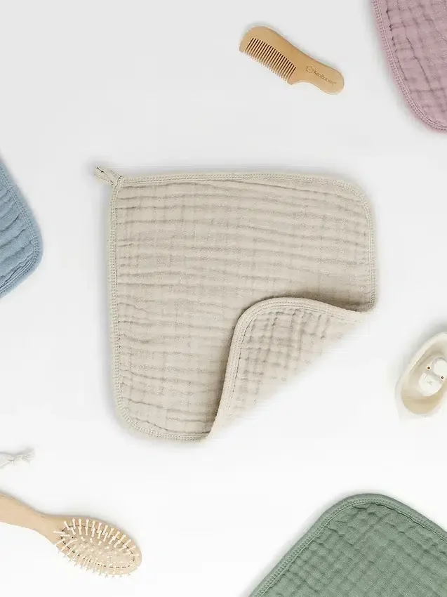 Gants de toilette en mousseline Comfy Cubs