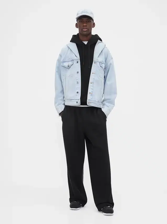 GAP × Béis : Sweat à capuche de voyage épais pour adulte