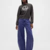 GAP × Disney « L'Étrange Noël de Monsieur Jack » de Tim Burton : sweat-shirt épais à motif de crânes