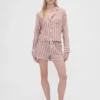 Gap × Summer Fridays : Boxer de pyjama en flanelle à rayures