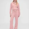 Gap × Summer Fridays Pantalon bootcut en maille gaufrée CashSoft
