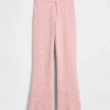 Gap × Summer Fridays Pantalon bootcut en maille gaufrée CashSoft